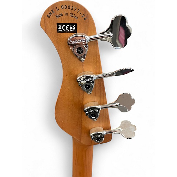 Used Sadowsky Guitars SMX L Orange Electric Bass Guitar