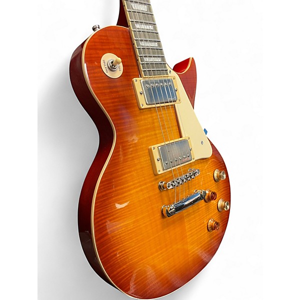 Used Vintage V100MR-PGM Lemon Drop Solid Body Electric Guitar