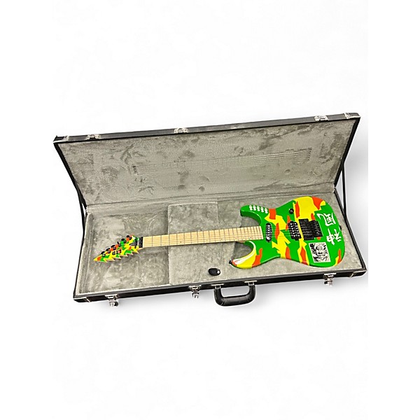 Used ESP LTD GLKAMI4 GEORGE LYNCH Custom Graphic Solid Body Electric Guitar