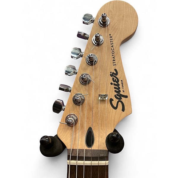 Used Squier Bullet Stratocaster white Solid Body Electric Guitar