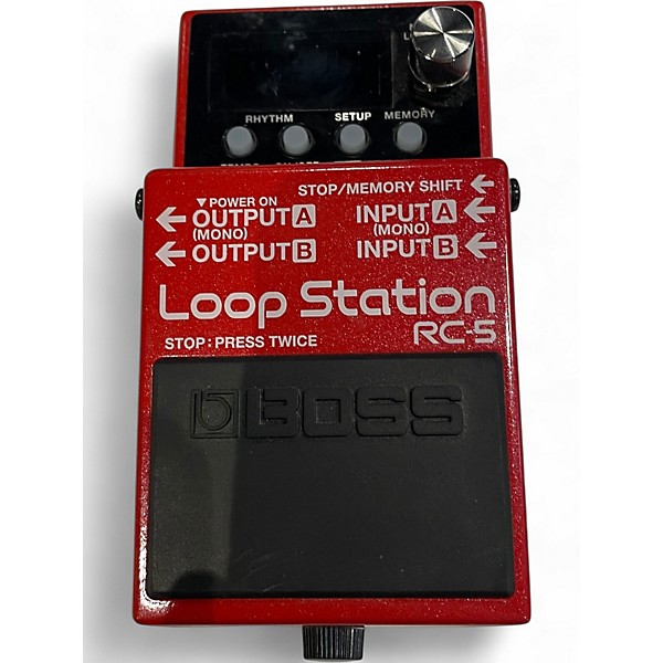 Used BOSS RC-5 LOOP STATION Pedal