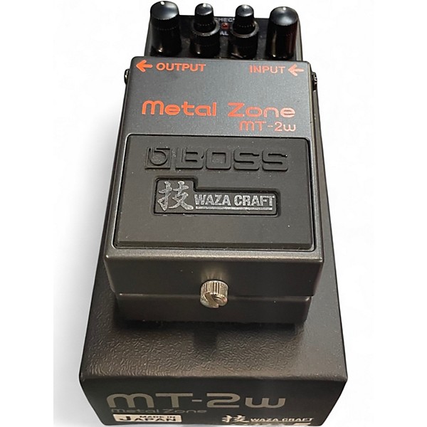 Used BOSS MT2W Metal Zone Waza Craft Effect Pedal