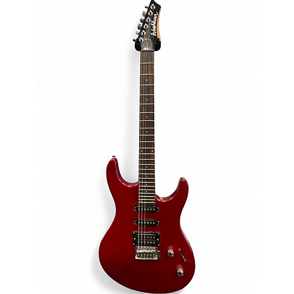 Used Washburn RX10 Candy Apple Red Solid Body Electric Guitar