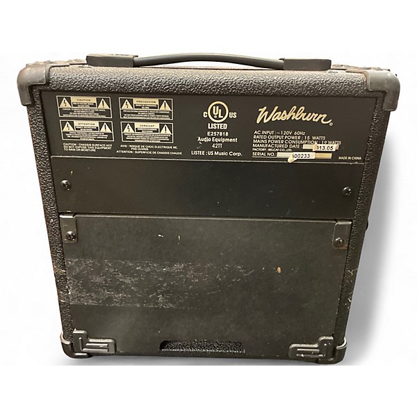 Used Washburn WA15G Battery Powered Amp