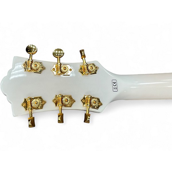 Used Guild GLR Alpine White Hollow Body Electric Guitar