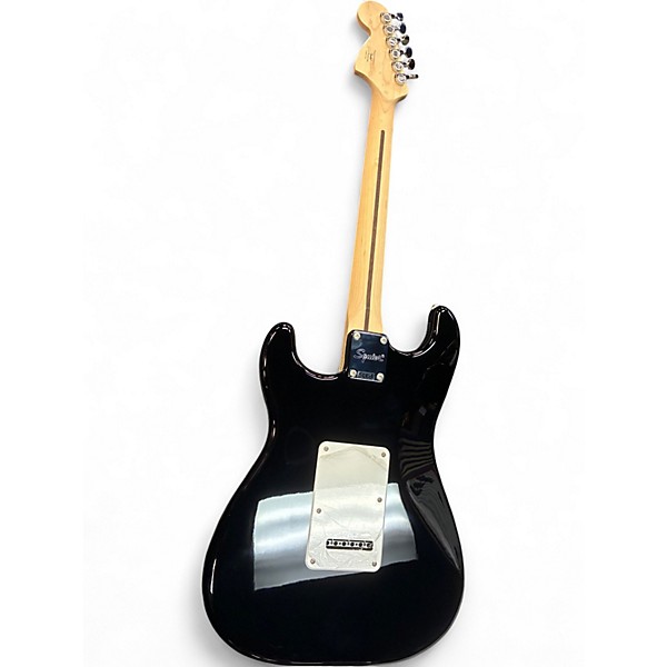 Used Squier Affinity Stratocaster Black Solid Body Electric Guitar