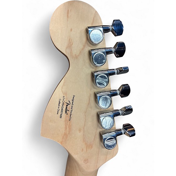 Used Squier Affinity Stratocaster Black Solid Body Electric Guitar