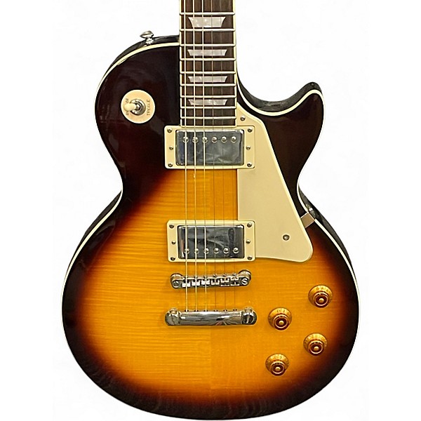 Used Epiphone Les Paul Standard Pro Tobacco Sunburst Solid Body Electric Guitar