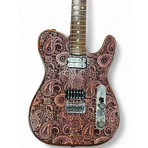 Used Walla Walla Maverick Red Solid Body Electric Guitar