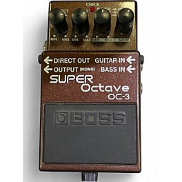 Used BOSS OC3 Super Octave Effect Pedal