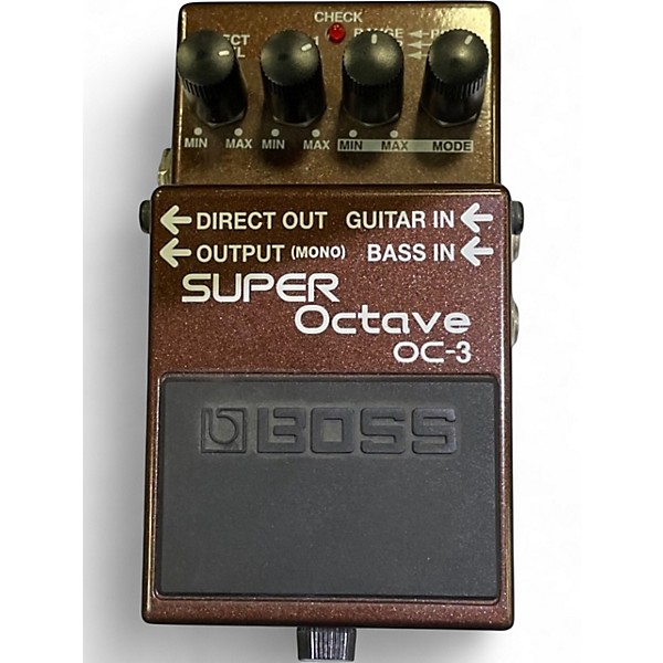 Used BOSS OC3 Super Octave Effect Pedal