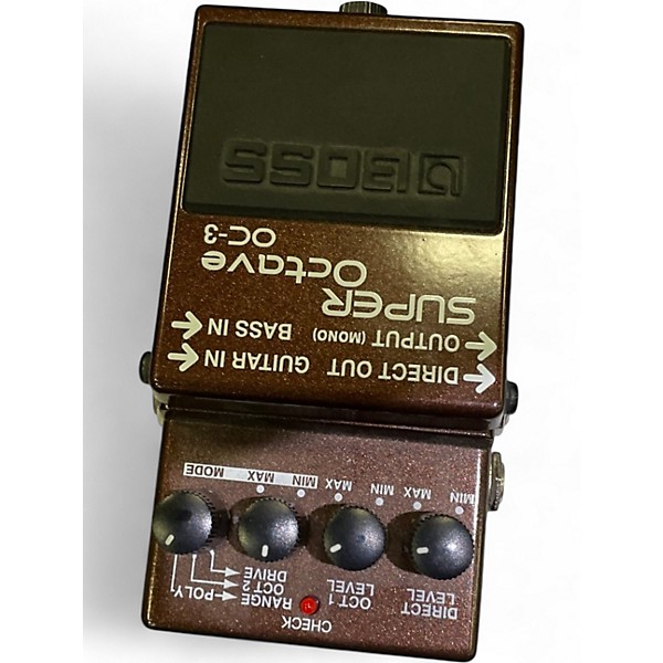 Used BOSS OC3 Super Octave Effect Pedal