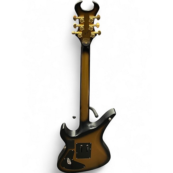 Used Schecter Guitar Research Synyster Gates Signature Custom Satin Gold Solid Body Electric Guitar