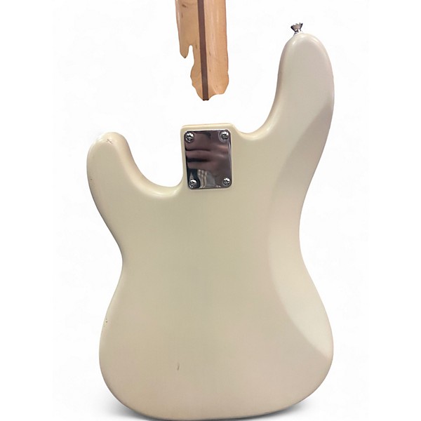 Used Fender PRECISION BASS WHITE Electric Bass Guitar