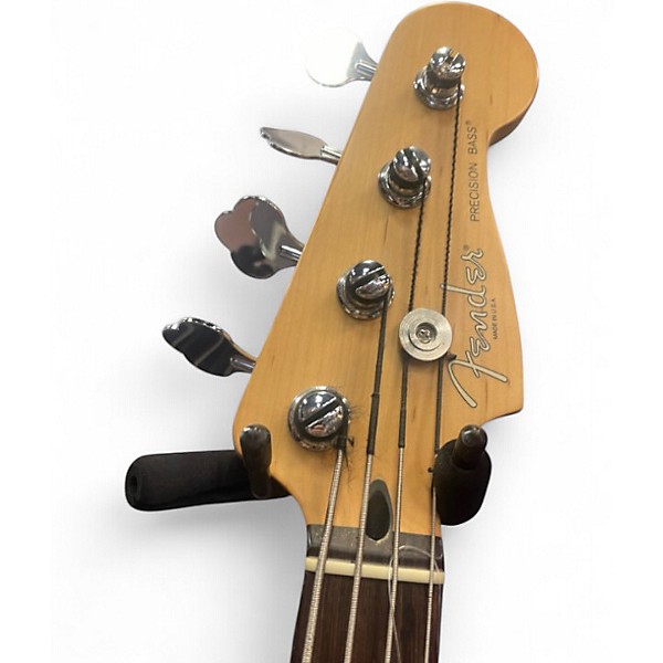 Used Fender PRECISION BASS WHITE Electric Bass Guitar