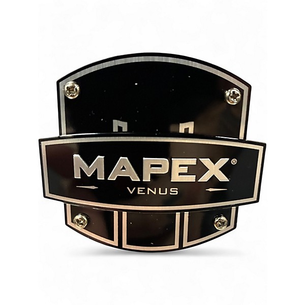 Used Mapex 3 Piece Venus Crimson Red Trans Drum Kit