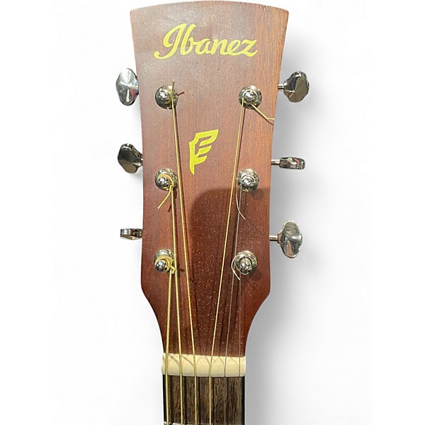 Used Ibanez PC12MHE Trans Brown Acoustic Electric Guitar