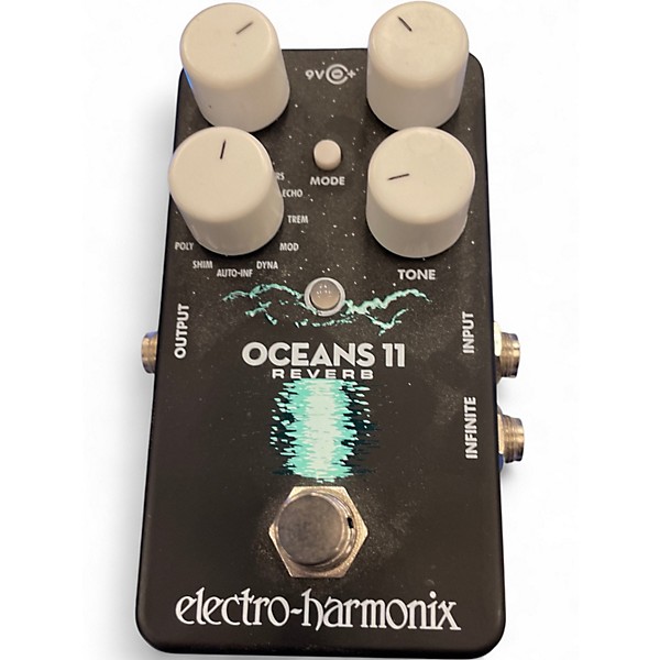 Used Electro-Harmonix Oceans 11  Reverb Effect Pedal