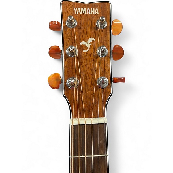 Used Yamaha FG75OS Natural Acoustic Guitar