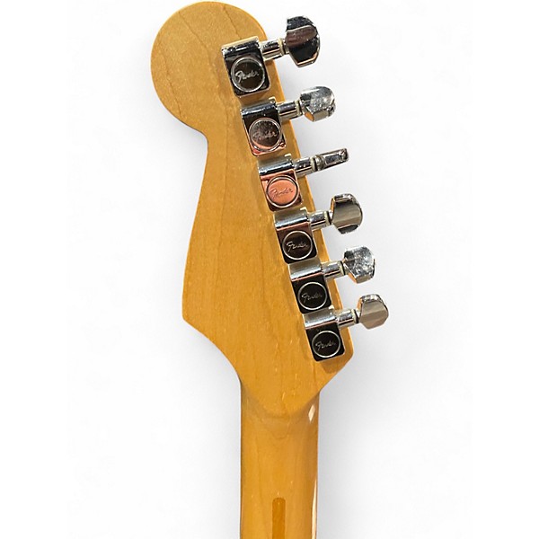 Used Fender Standard Stratocaster Black Cherry Solid Body Electric Guitar