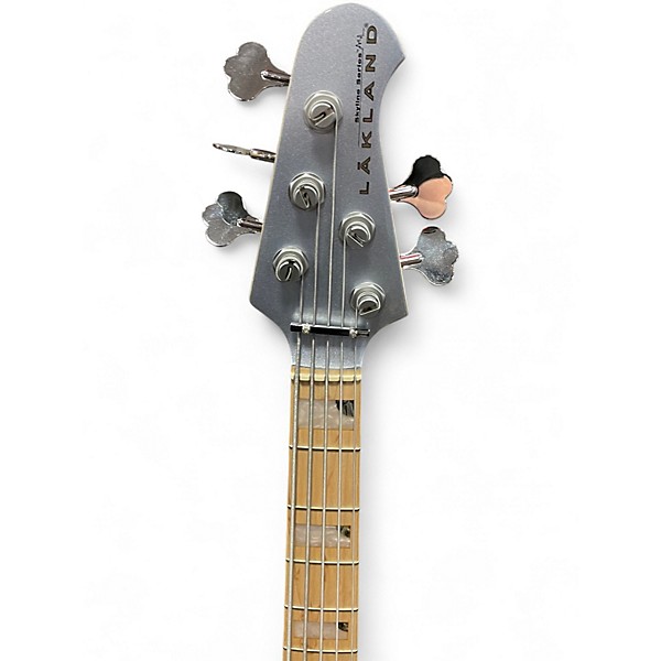 Used Lakland 55-02 Skyline Series 5 String Lake Placid Blue Electric Bass Guitar