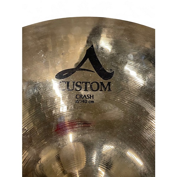 Used Zildjian 16in A Custom Crash Cymbal