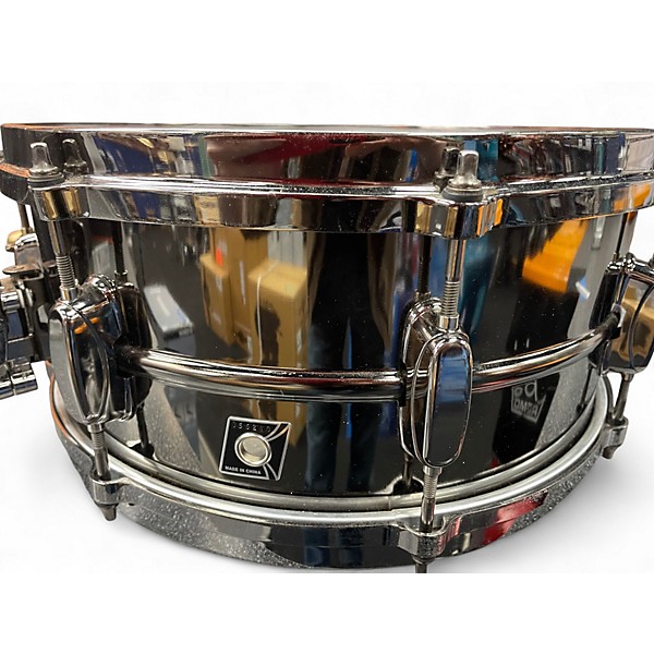 Used TAMA 6.5X14 Metalworks Snare BLACK NICKEL Drum