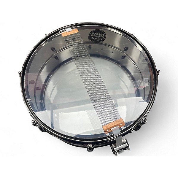Used TAMA 6.5X14 Metalworks Snare BLACK NICKEL Drum