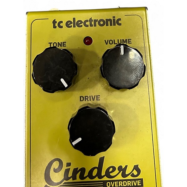 Used TC Electronic Cinders Overdrive Effect Pedal