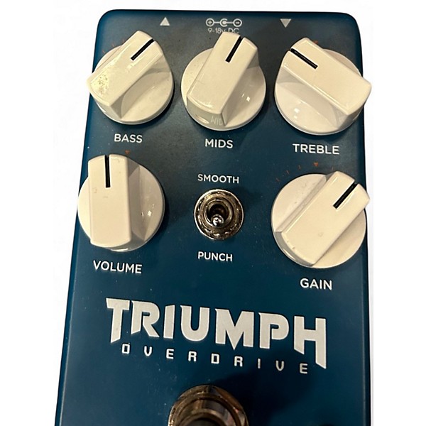 Used Wampler TRIUMPH OVERDRIVE Effect Pedal