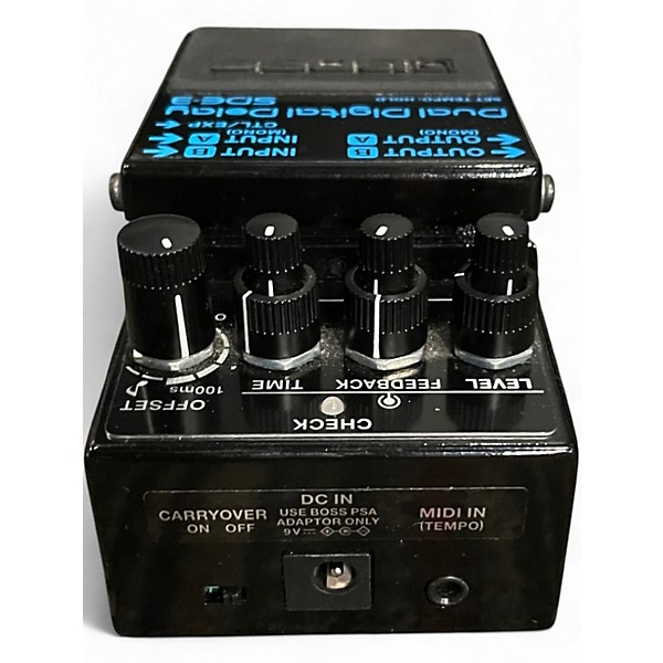 Used BOSS SDE3 Effect Pedal