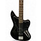 Used Squier Vintage Modified Jaguar Bass Special Black Electric Bass Guitar