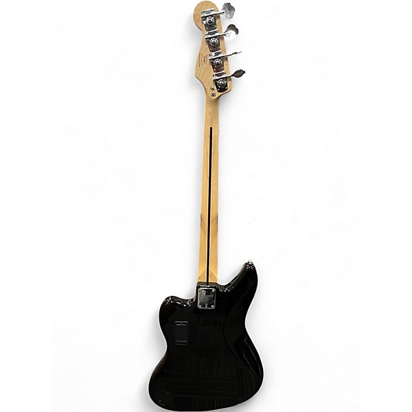 Used Squier Vintage Modified Jaguar Bass Special Black Electric Bass Guitar