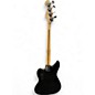 Used Squier Vintage Modified Jaguar Bass Special Black Electric Bass Guitar