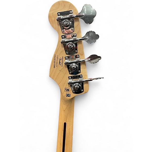 Used Squier Vintage Modified Jaguar Bass Special Black Electric Bass Guitar