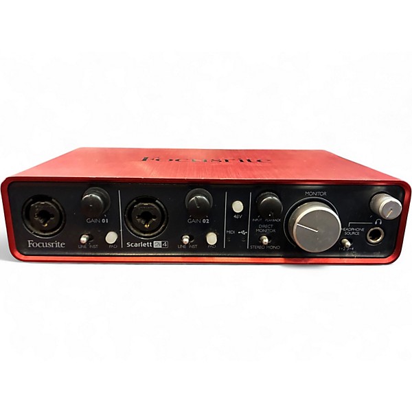 Used Focusrite Scarlett 2i4 Audio Interface