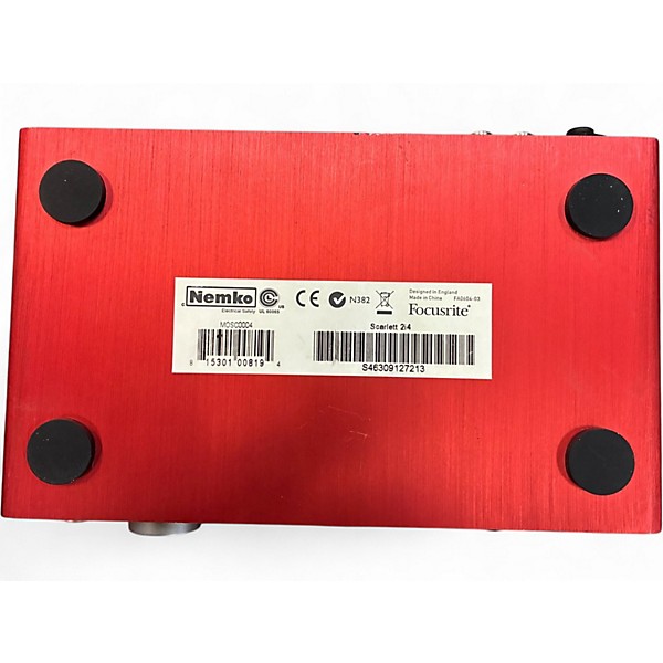 Used Focusrite Scarlett 2i4 Audio Interface