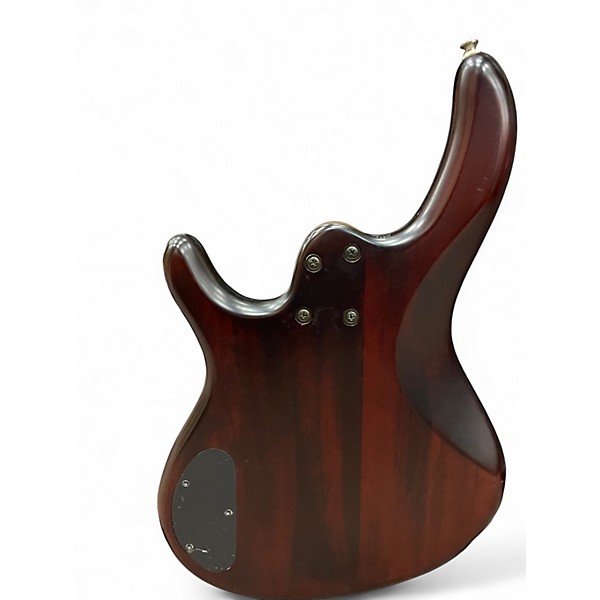 Used Cort ACTION BASS V Trans Crimson Red Electric Bass Guitar