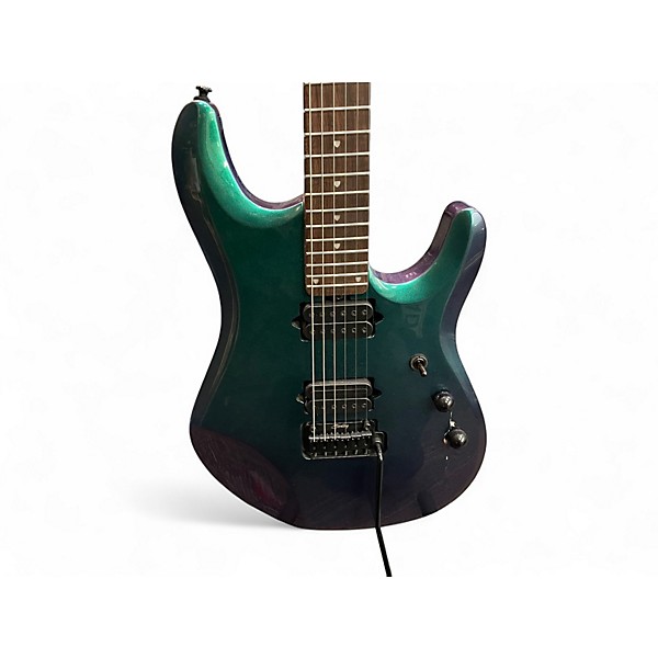Used Sterling by Music Man jp60 John Petrucci Signature W/Di'Marzio Mystic Dream Solid Body Electric Guitar
