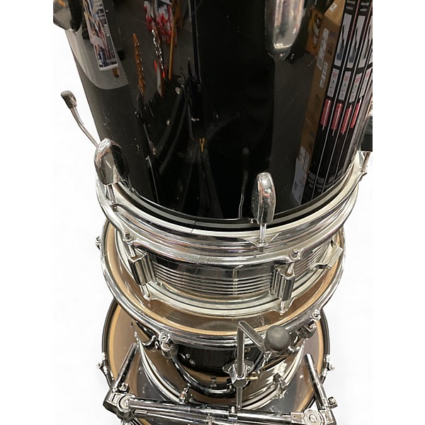 Used Cannon Percussion 5 Piece JAMM Black Drum Kit