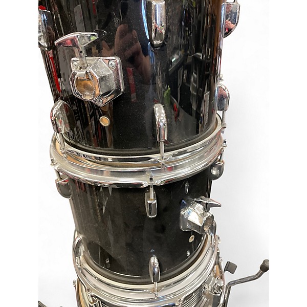 Used Cannon Percussion 5 Piece JAMM Black Drum Kit