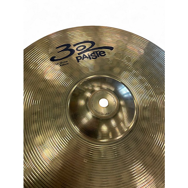 Used Paiste 14in 302 Hi Hat Pair Cymbal
