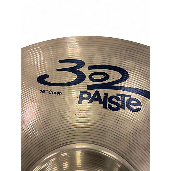 Used Paiste 16in 302 CRASH Cymbal