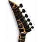 Used Jackson Soloist SL3 Crackle Yellow Solid Body Electric Guitar