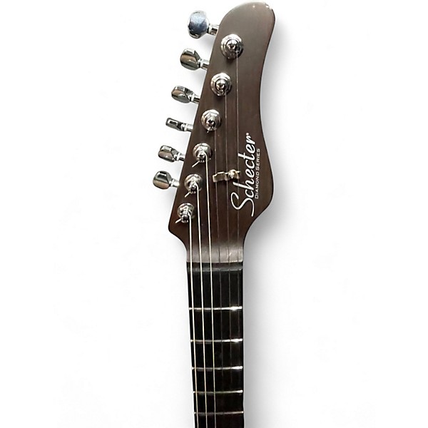 Used Schecter Guitar Research Nick Johnston Traditional HSS 10th Anniversary Atomic Saffror Solid Body Electric Guitar