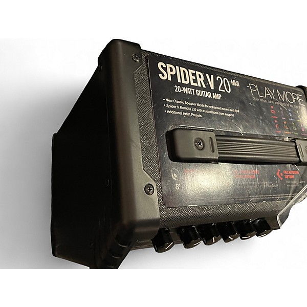 Used Line 6 Spider V 20 MkII 20w 1x8 Guitar Combo Amp