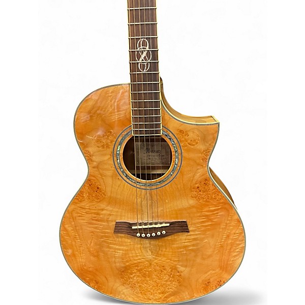 Used Ibanez EW20MBE Amber Acoustic Electric Guitar