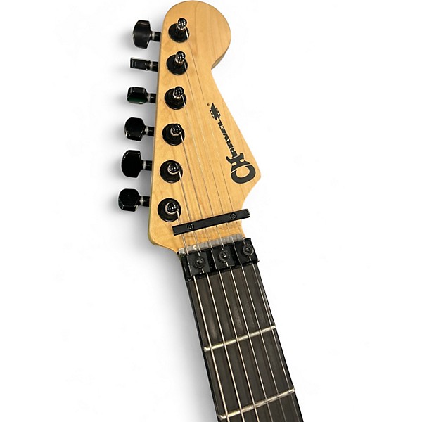 Used Charvel Pro Mod So Cal Style 1 HHFR Satin Orange Blaze Solid Body Electric Guitar