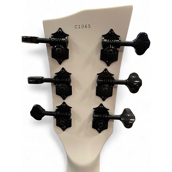 Used Dunable Guitars Asteroid DE Classic White Solid Body Electric Guitar