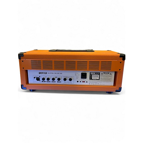 Used Orange Amplifiers Super Crush 100 Solid State Guitar Amp Head
